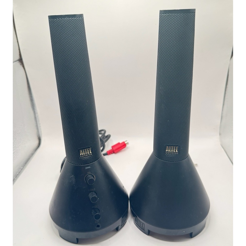 Altec Lansing VS4621 Left And Right Speaker Control Side No Sub